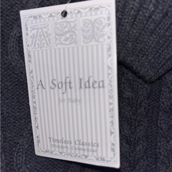 A Soft Idea Hooded Cable Sweater - 12M - Picture 5 of 6